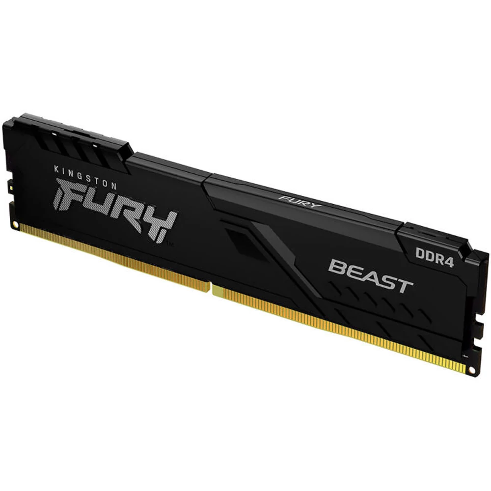 32GB 3200MHz DDR4 RAM Kingston Fury Beast Black CL16 (KF432C16BB/32)