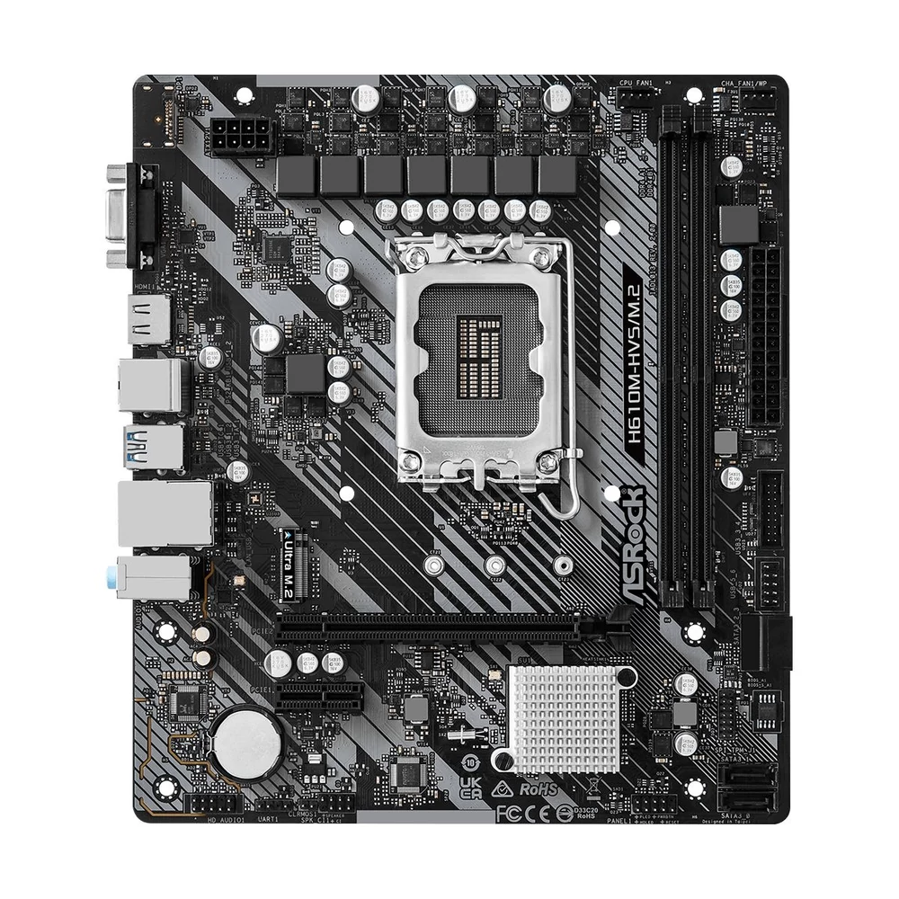 ASRock H610M-HVS/M.2 R2.0 alaplap