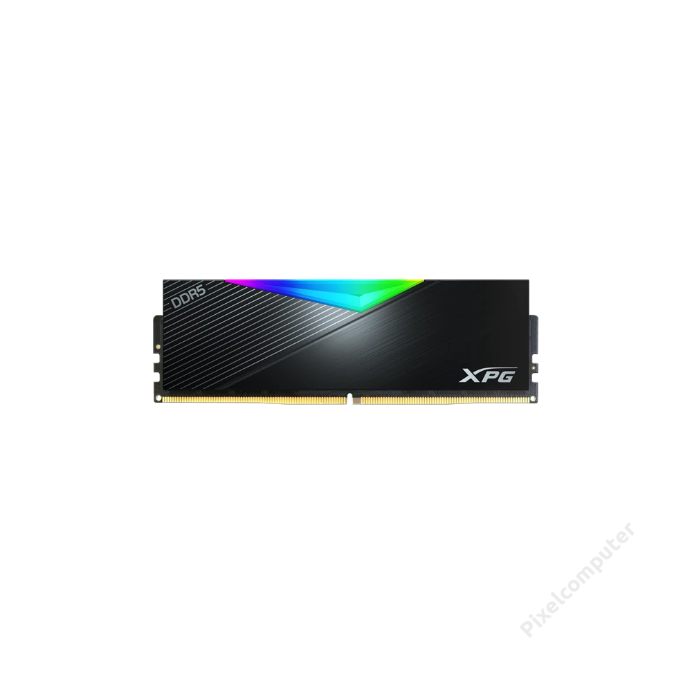 ADATA Memória Desktop - 16GB DDR5 XPG LANCER RGB (6000MHz, CL30, 1.35V, hűtőbordás, fekete, RGB)
