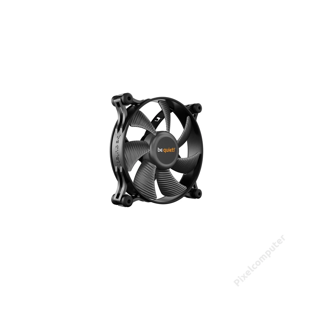 Be Quiet! Cooler 12cm - SHADOW WINGS 2 120mm PWM (1100rpm, 15,9dB, fekete)
