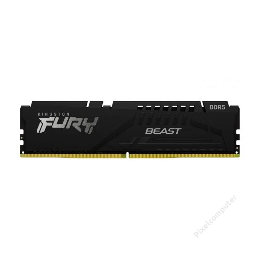16GB 5600MHz DDR5 RAM Kingston Fury Beast Black CL40 (KF556C40BB-16)