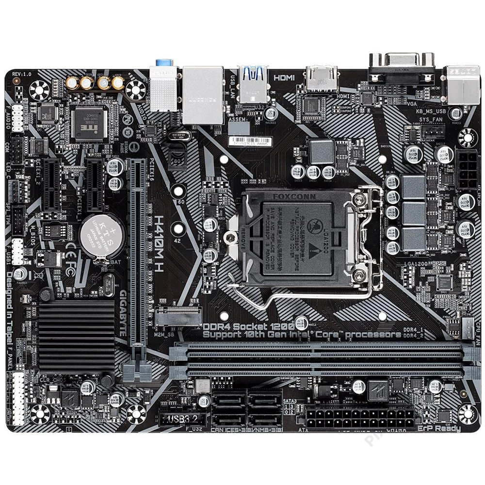 Gigabyte H410M H alaplap