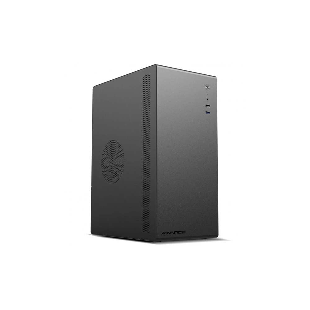 Advance Számítógépház - OPTIMA Black (MicroATX, USB2.0+USB3.0, fekete)