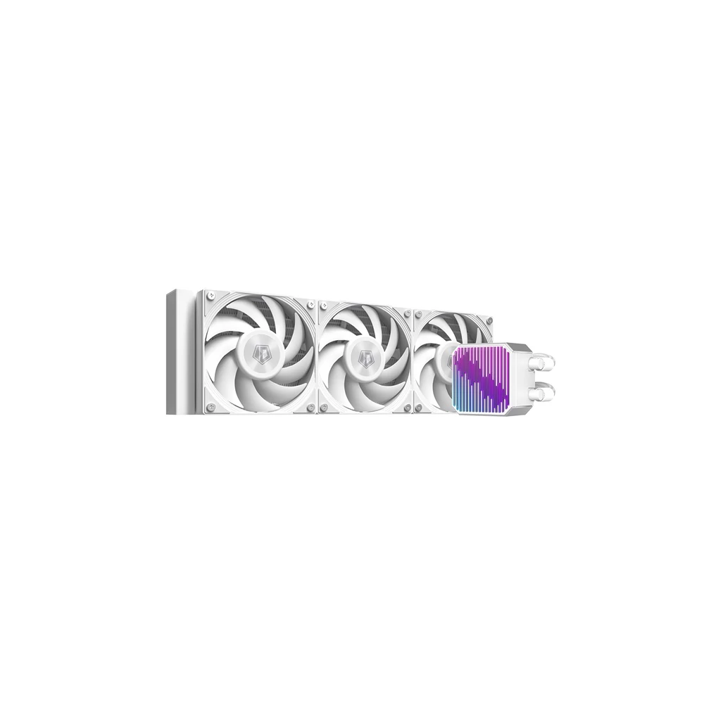 ID-Cooling CPU Water Cooler - DX360 MAX WHITE (32.5dB; max. 144,41 m3/h; 3x12cm, fehér)