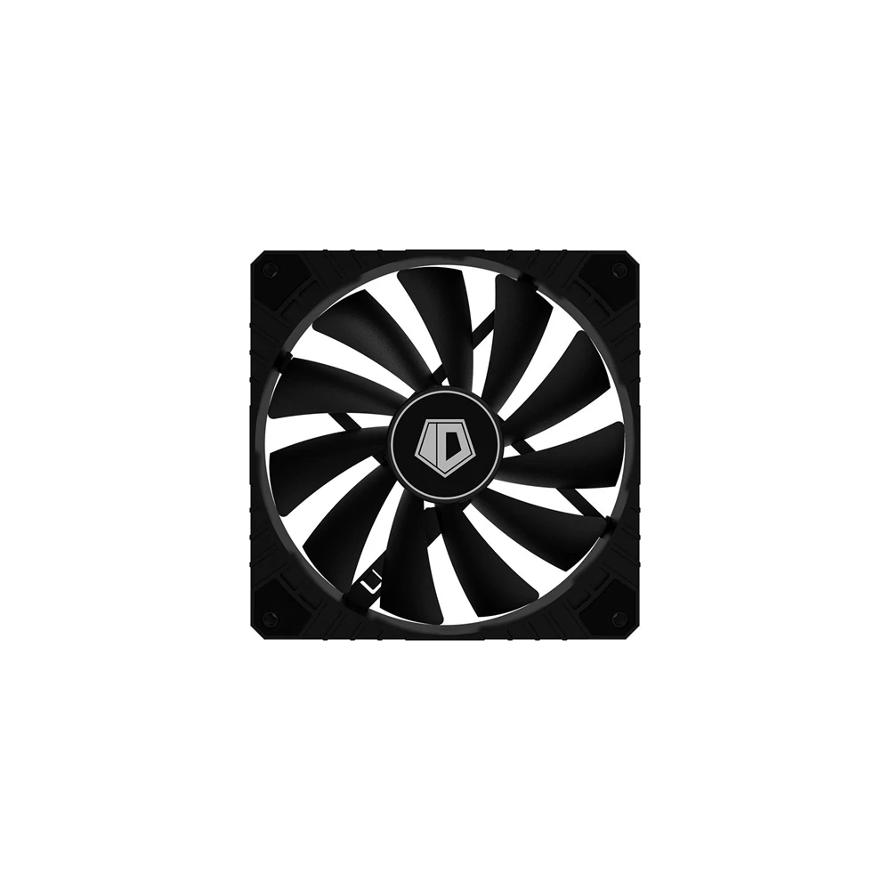 ID-Cooling Cooler 14cm - WF-14025-XT BLACK (32,6dB, max. 130,48 m3/h, 4pin PWM, fekete)