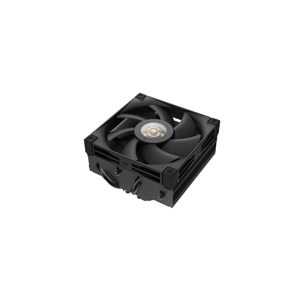 DeepCool CPU Cooler - AN400 BK (Low profile, 31,18 dB; max, 52,97 m3/h; 4pin csatlakozó, 4 db heatpipe, 9cm, PWM)