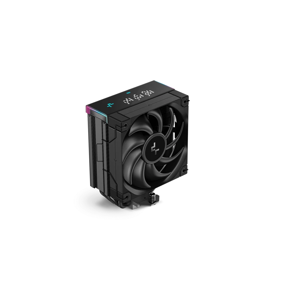 DeepCool CPU Cooler - AK400 DIGITAL PRO (25 dB; max, 103,45 m3/h; 4pin csatlakozó, 4 db heatpipe, 12cm, PWM)
