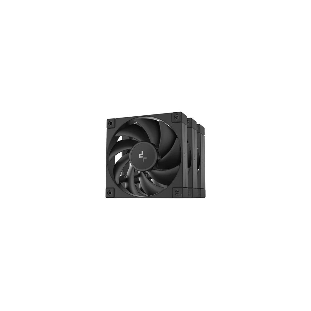 DeepCool Cooler 12cm - FD12 (3in1) (27,6dB; max. 109,07 m3/h; 3pin csatlakozó; hydro bearing, ház hűtésre, PWM)