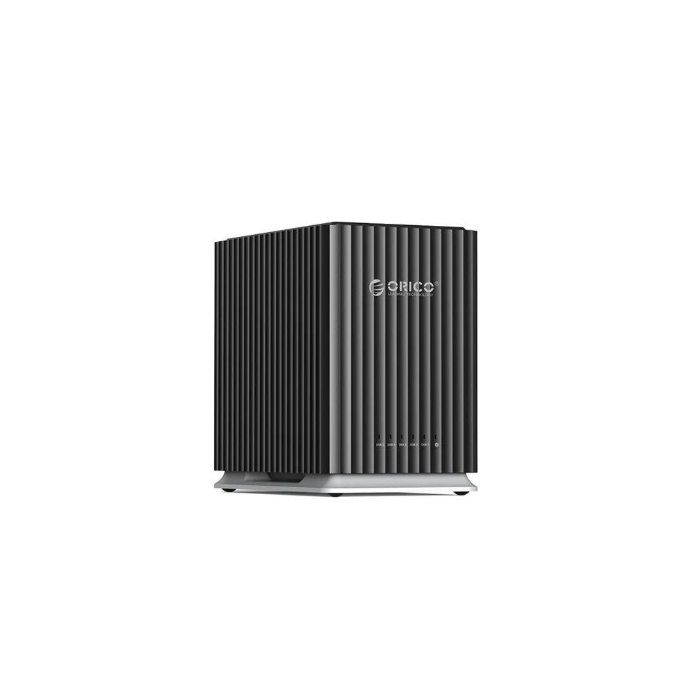 Orico DAS - 9758C3-V1-EU-BK (4x 2,5/3,5 HDD/SSD -> USB-A/C, Max.: 110TB, fekete)