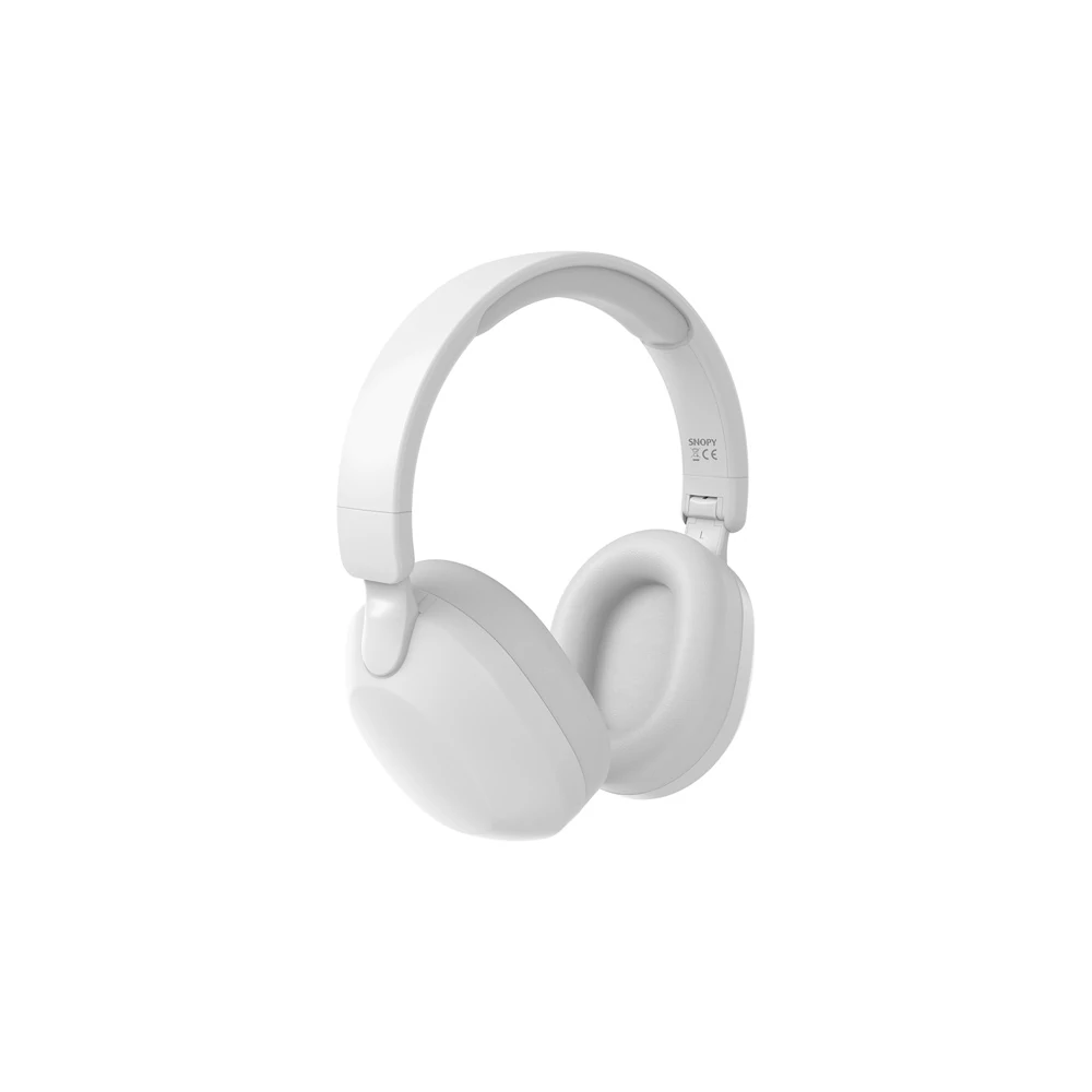 Snopy Fejhallgató Vezeték Nélküli - SN-BT37 White (Bluetooth/AUX/TF Card, hang.szab., mikrofon, fehér)