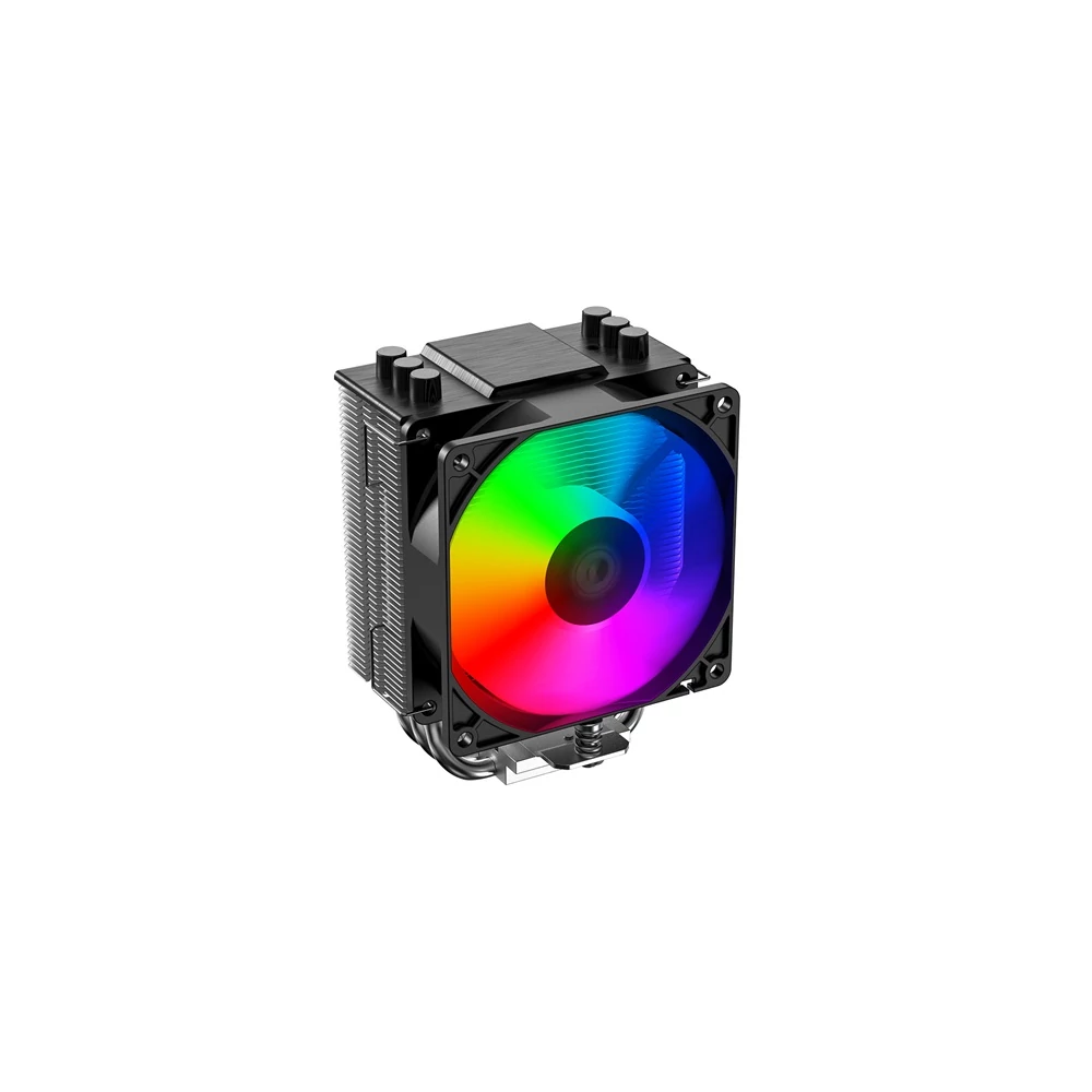 ID-Cooling CPU Cooler - SE-903-XT FRGB (25,8dB; max. 77,81 m3/h, 4pin csatlakozó, 3 db heatpipe, 9cm, PWM,  FRGB)