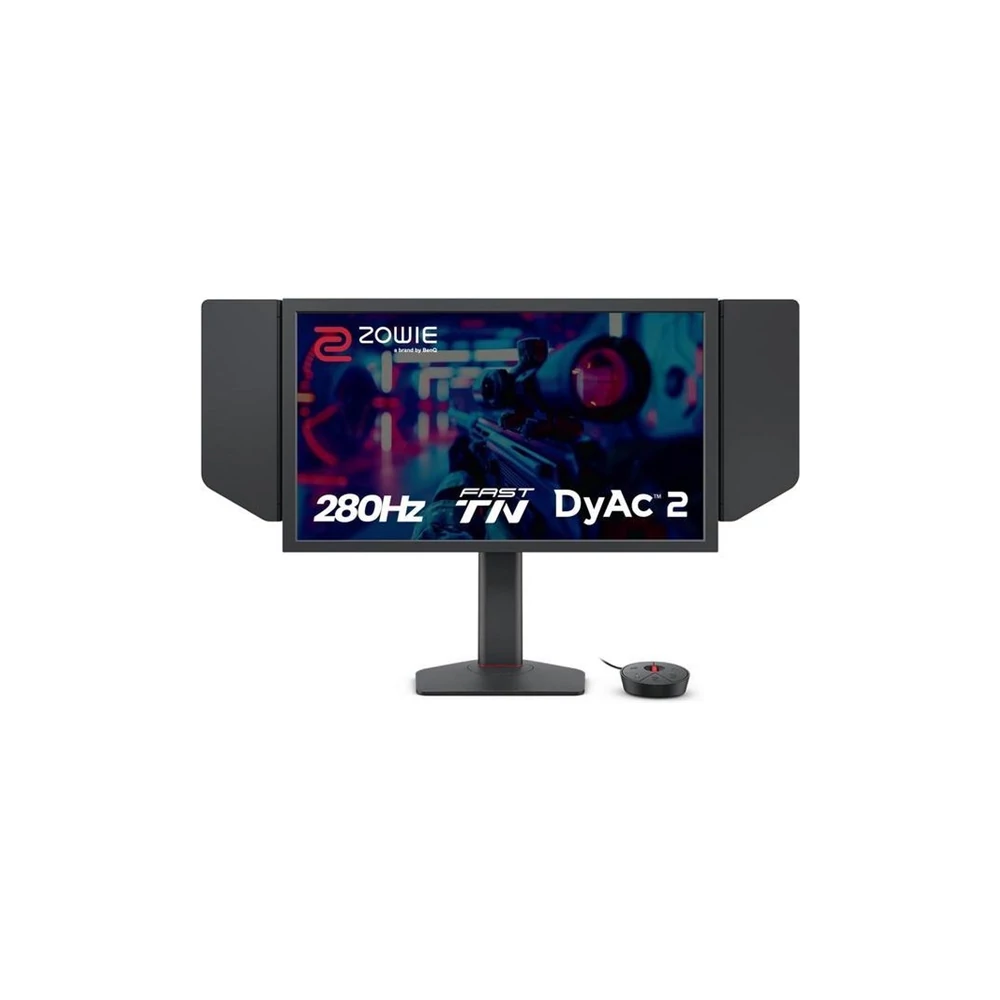 BenQ ZOWIE Monitor 24,1" - XL2546X+ (Fast TN, DyAc 2, 16:9, 1920x1080, 1ms, 320cd/m2, 3xHDMI, DP, mag.áll., 280Hz)