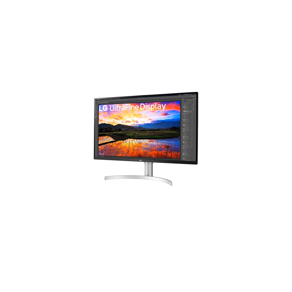 LG Monitor 32" Ergonomic - 32UN650K-W (IPS; 16:9; 4K 3840x2160; 5ms; 350cd; HDMIx2; DP; Mag.áll.; Hangszóró)