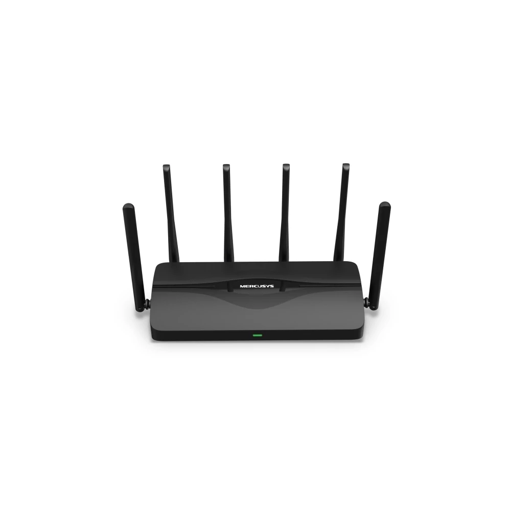 Mercusys Router WiFi BE9300 - MR47BE (5760Mbps 6GHz + 2880Mbps 5GHz + 688Mbps 2,4GHz; 4x 2,5Gbps, WPA3; 320MHz)