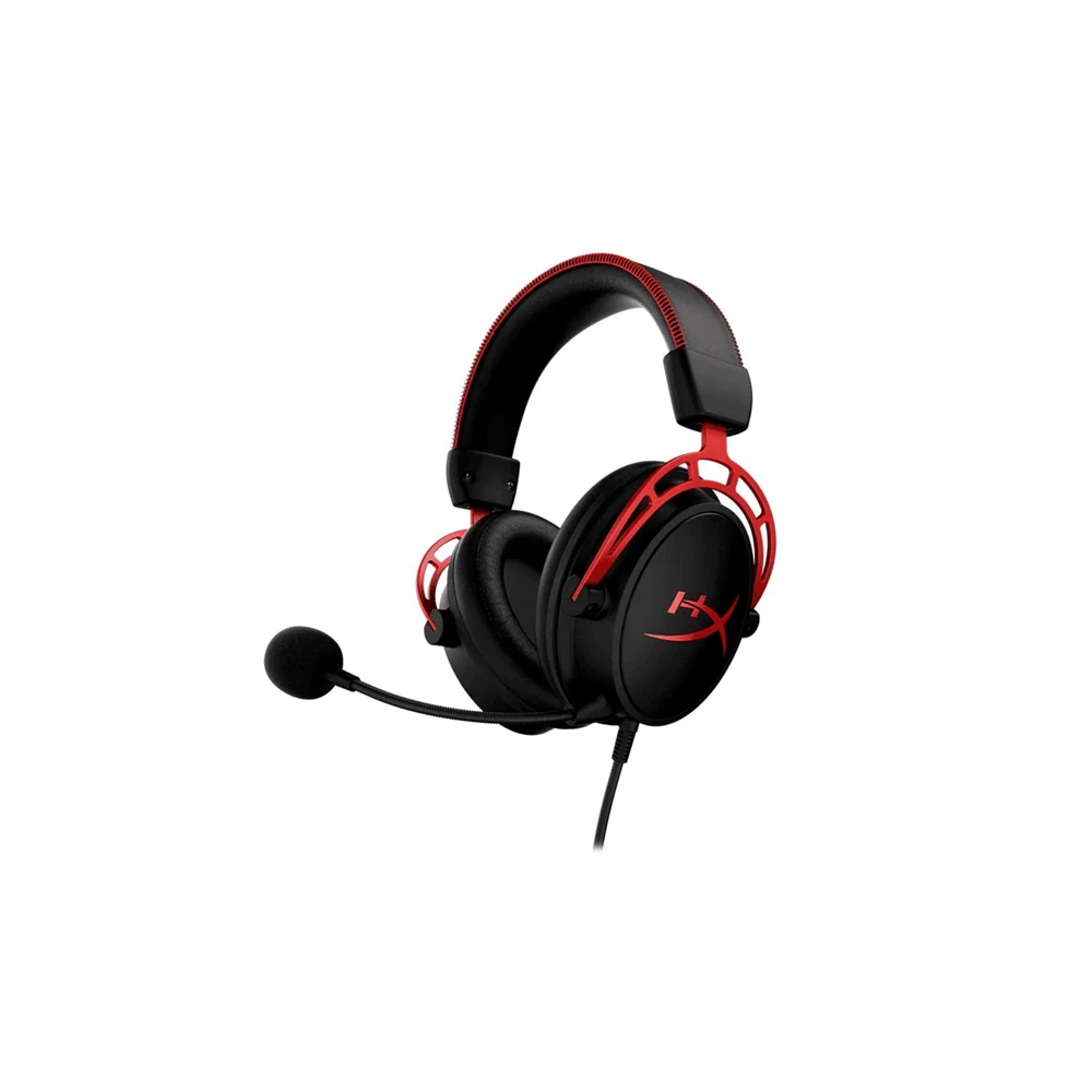 HyperX Fejhallgató - Cloud Alpha (Vezetékes, 3,5mm Jack, fekete/piros)