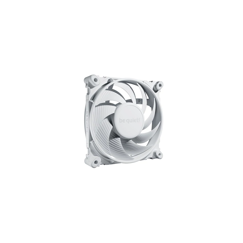 Be Quiet! Cooler 12cm - SILENT WINGS 4 White 120mm PWM (1600rpm, 18,9dB, fehér)