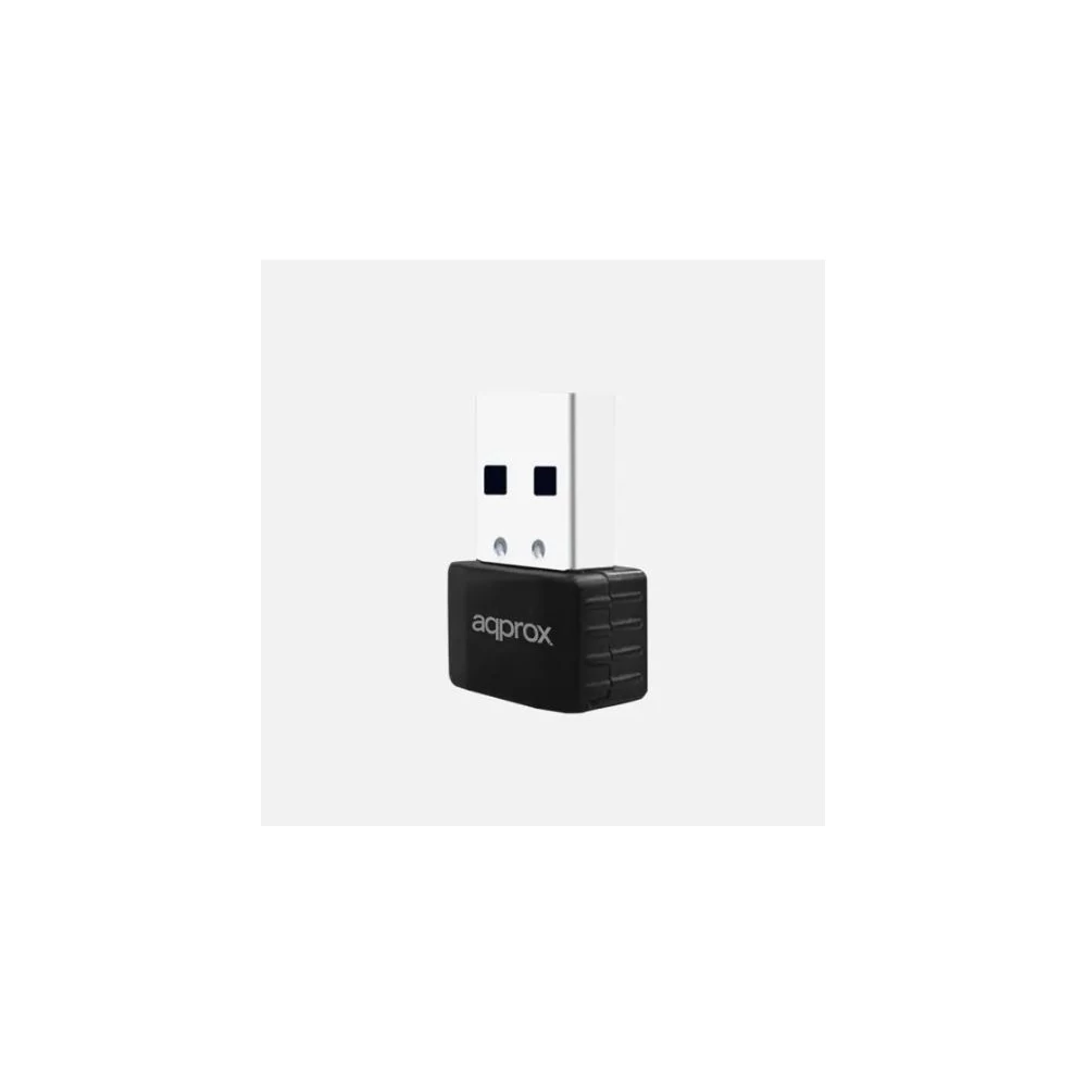 APPROX Hálózati Adapter - USB, nano, 300 Mbps Wireless N (802.11b/g/n)