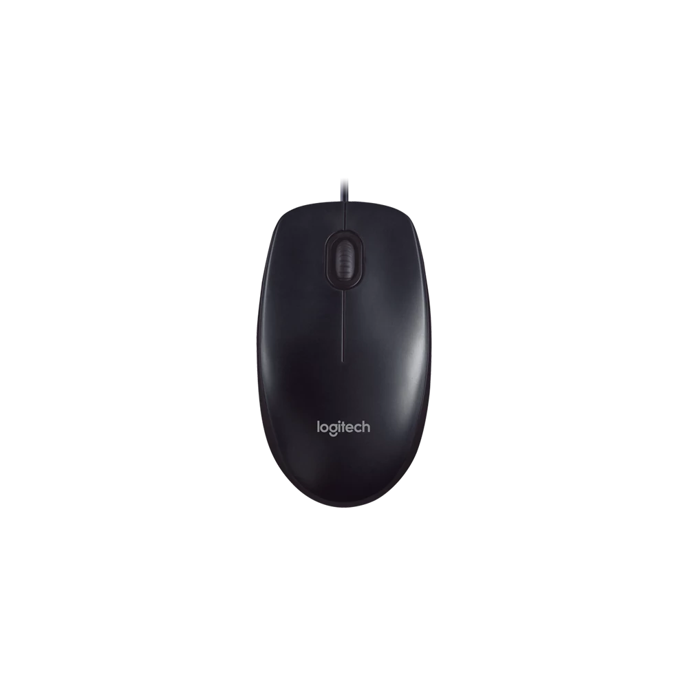 Logitech Egér - M90 (Vezetékes, Optikai, USB, 1000 DPI, fekete)