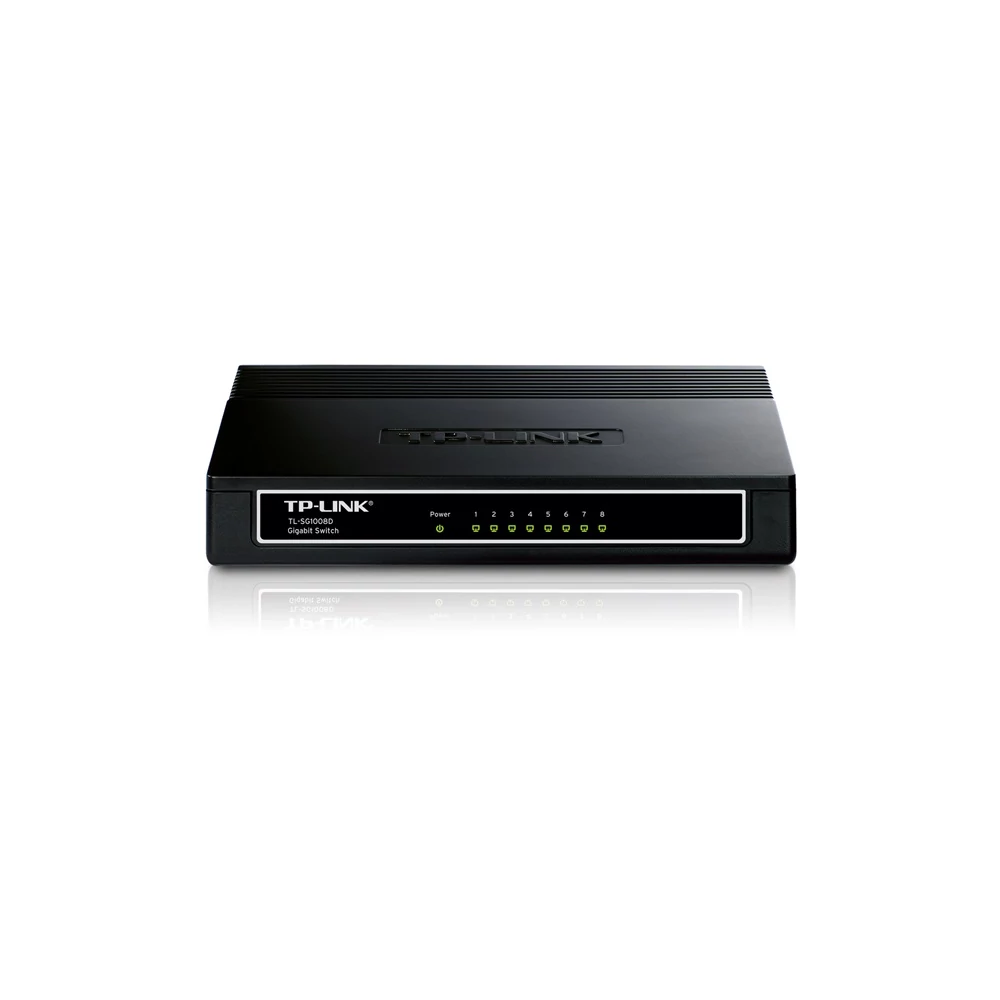 TP-Link Switch  - TL-SG1008D (8 port, 1000Mbps)