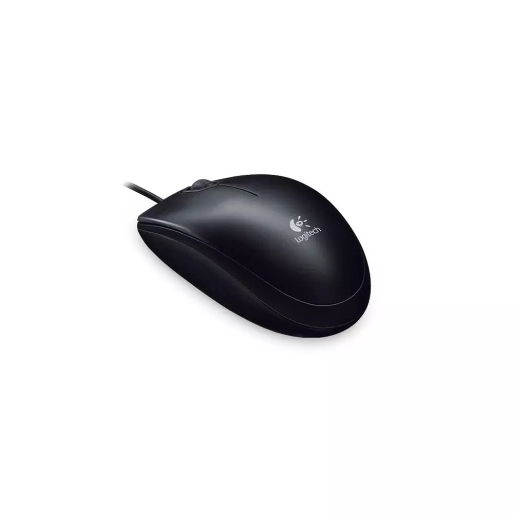 Logitech Egér - B100 (Vezetékes, Optikai,USB, 800 DPI, OEM, fekete)