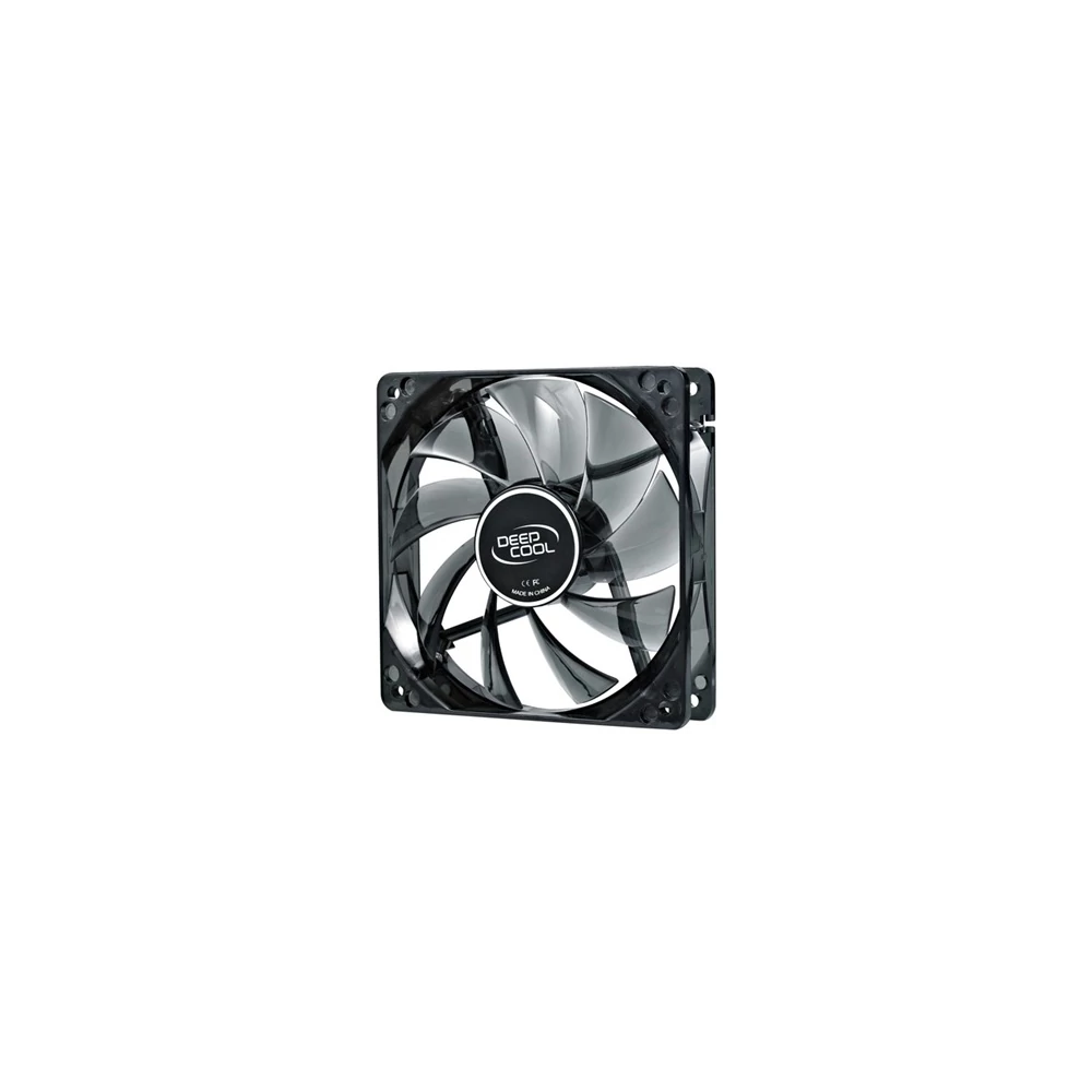 DeepCool Cooler 12cm - WIND BLADE 120 (26,6dB; max. 91,15 m3/h; 3pin csatlakozó; ház hűtésre, kék LED)