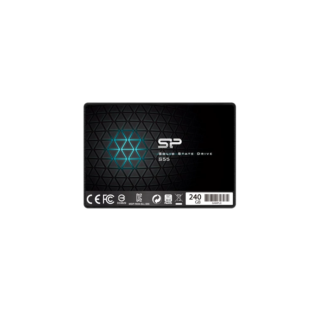 Silicon Power SSD - 240GB S55 2,5" (TLC, r:550 MB/s; w:450 MB/s)