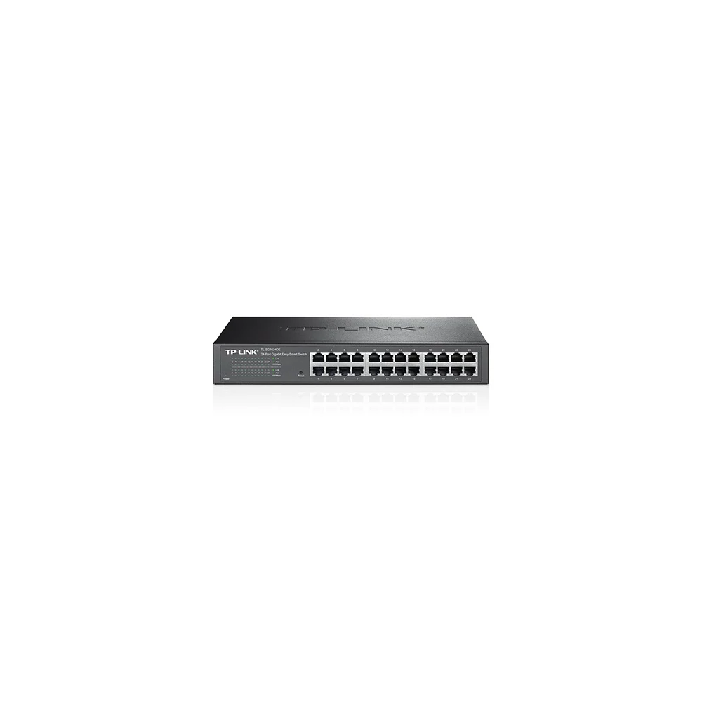 TP-Link Switch  - TL-SG1024DE (24 port, 1000Mbps; fém ház)