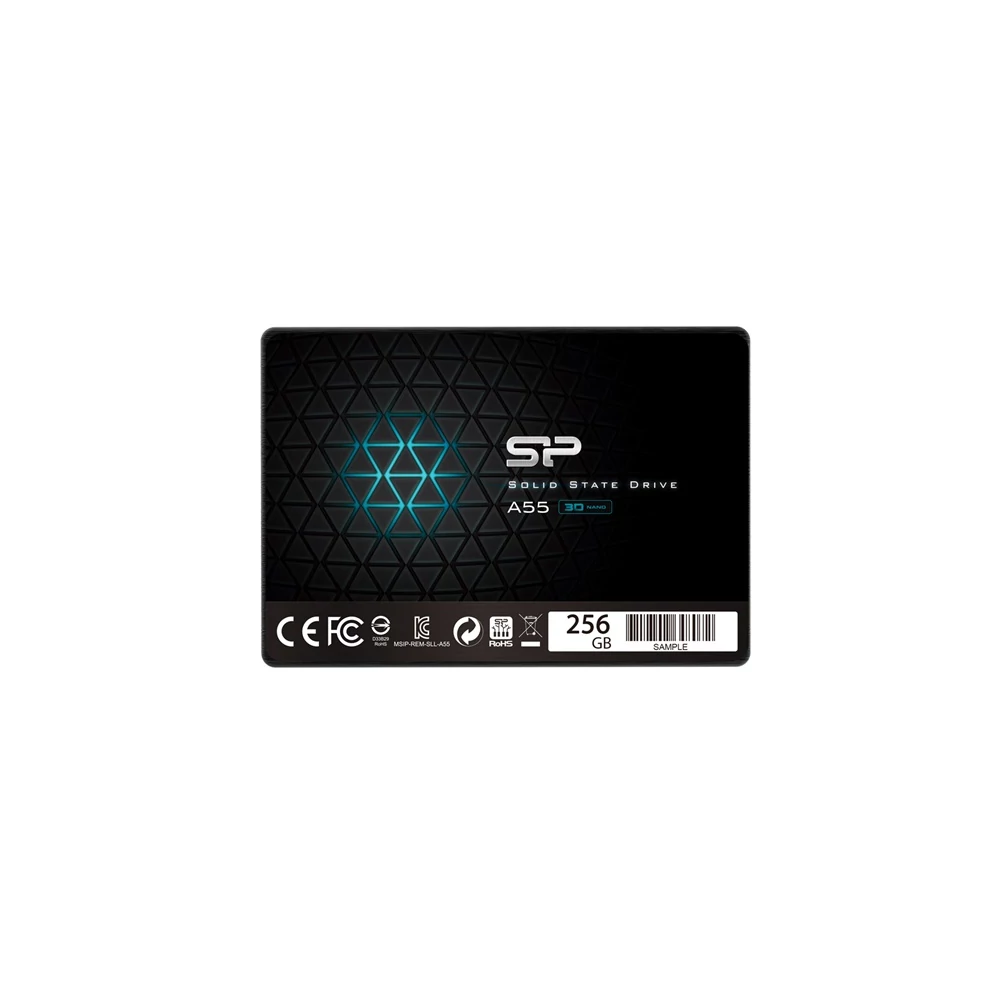 Silicon Power SSD - 256GB A55 2,5" (TLC, r:550 MB/s; w:450 MB/s)