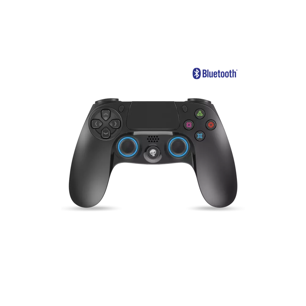 Spirit of Gamer Gamepad Vezeték Nélküli - XGP Bluetooth PS4 (USB, Vibration, PS4/PS3 kompatibilis, fekete-kék)