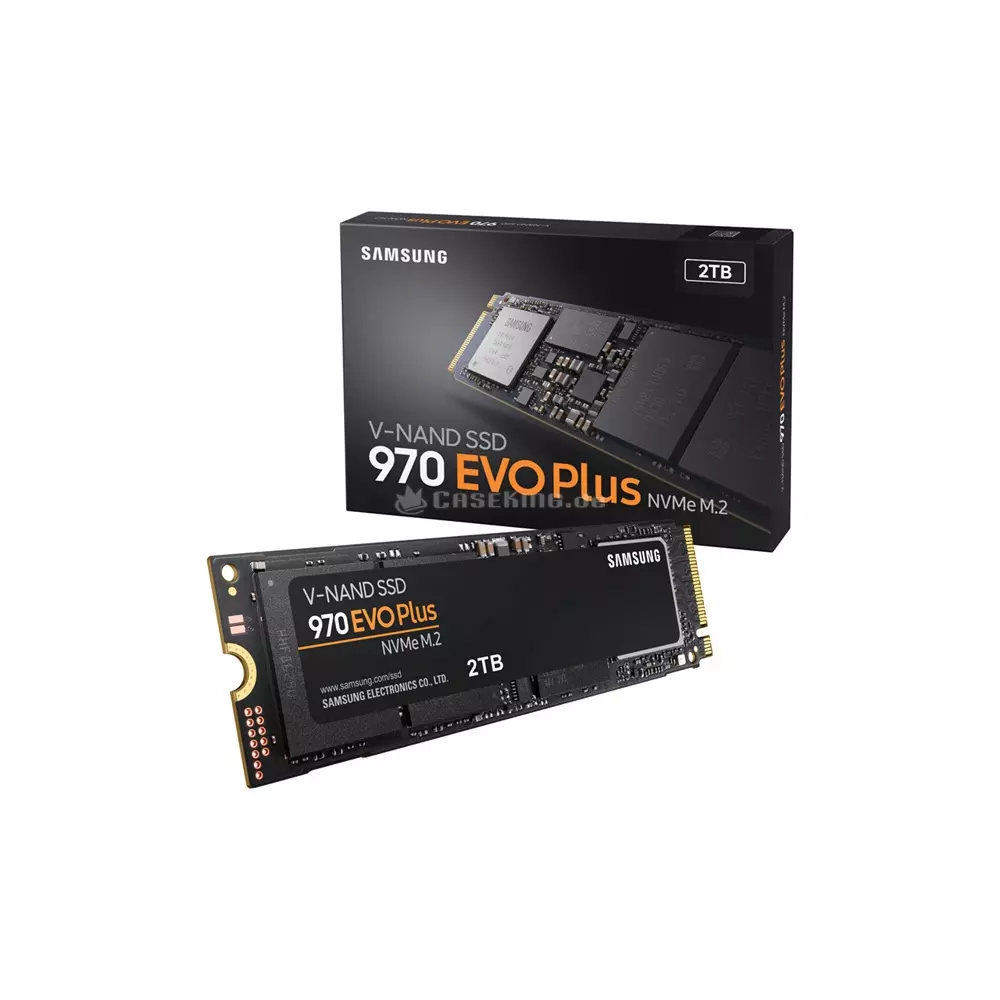 Samsung SSD 2TB - MZ-V7S2T0BW (970 EVO Plus, 2TB, NVMe M.2, PCIe)