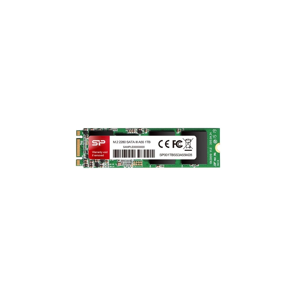 Silicon Power SSD - 256GB A55 (MLC, r:560 MB/s; w:530 MB/s, M.2 SATA)