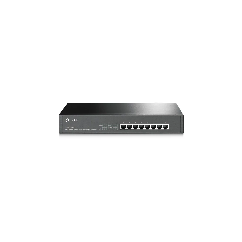 TP-Link Switch  PoE - TL-SG1008MP (8 port 1Gbps; 8 af/at PoE port; 126W)