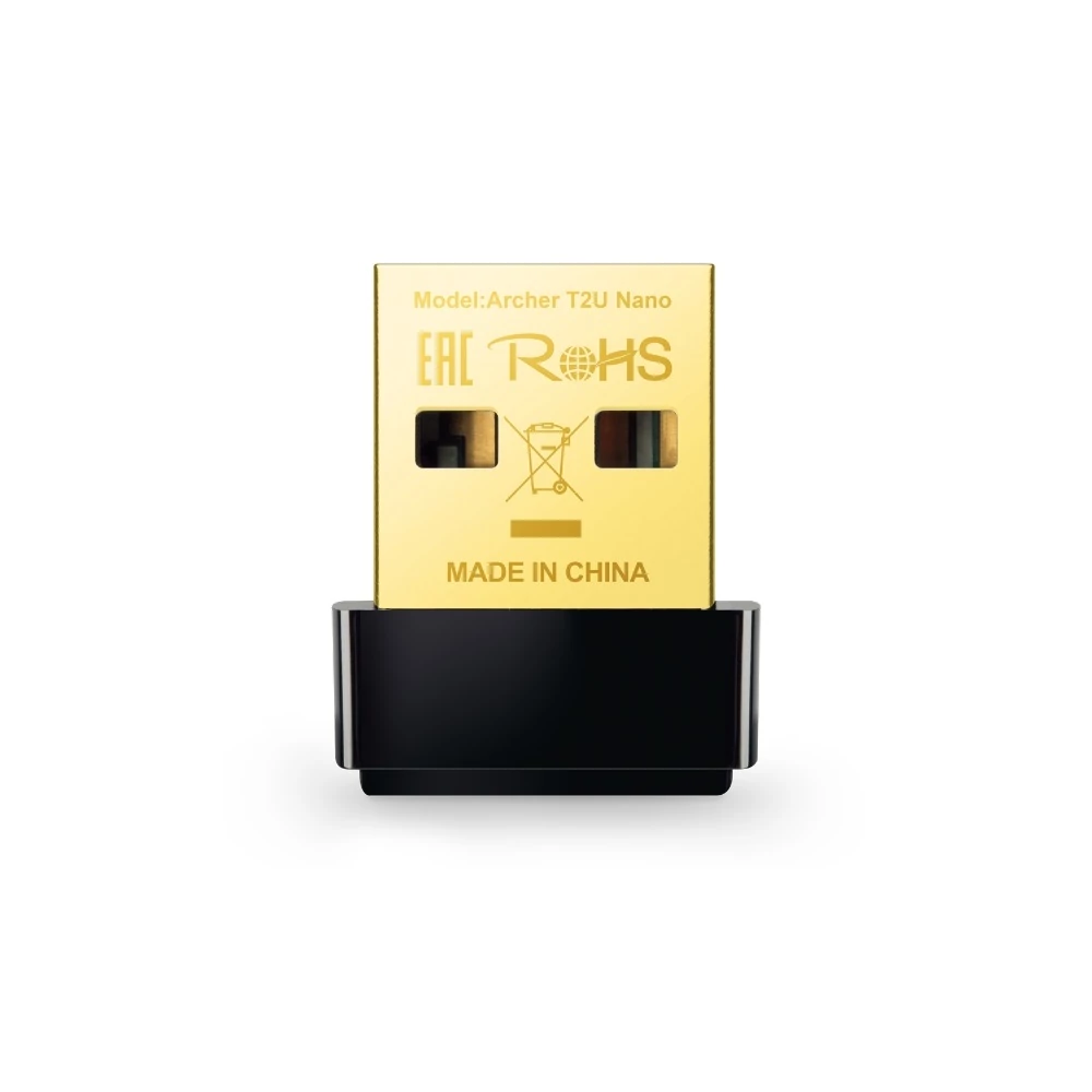 TP-Link Hálózati adapter WiFi AC600 - Archer T2U NANO (USB; 200Mbps 2,4GHz + 433Mbps 5GHz)