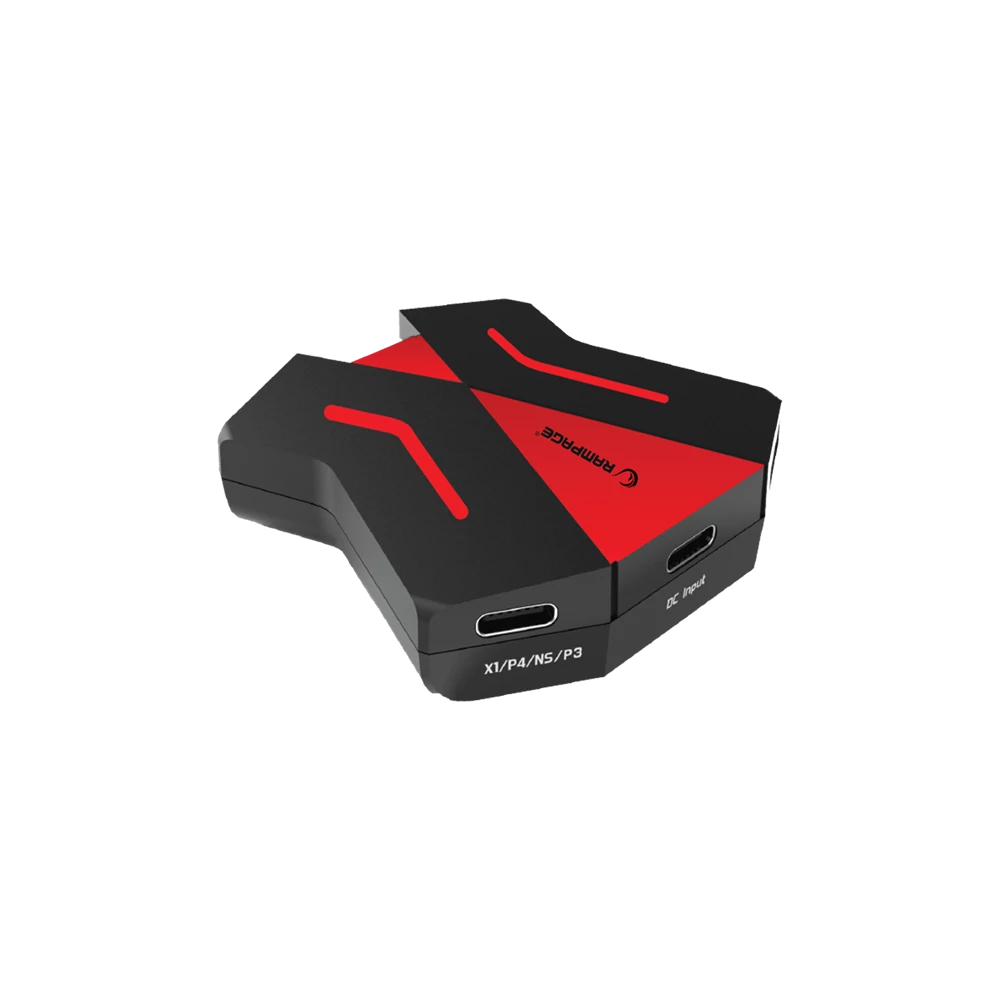 Rampage Egér/Billentyűzet adapter konzolokhoz - SWITCH (3x USB-A, 2x USB-C, PS4/PS3/Xbox One)