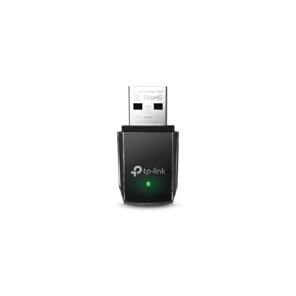 TP-Link Hálózati adapter WiFi AC1300 - Archer T3U (USB3.0; 400Mpbs 2,4GHz + 867Mbps 5GHz; MU-MIMO)