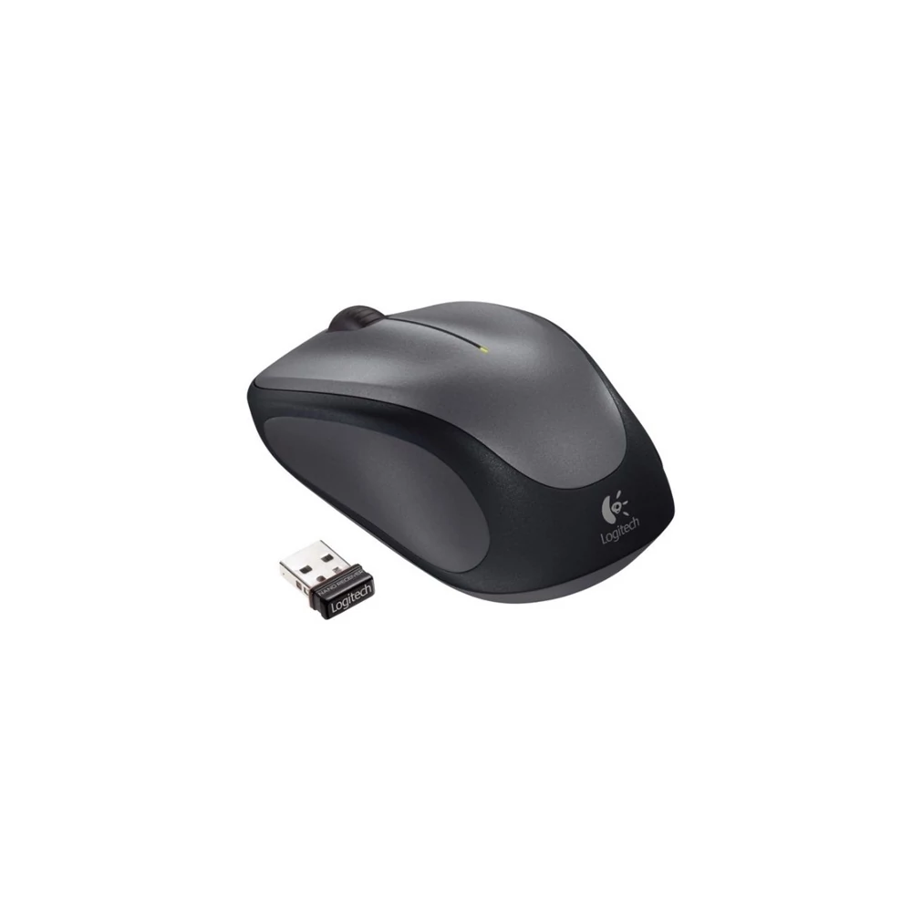 Logitech Egér - M235 (Vezeték nélküli, Optikai, Notebook, Fekete)