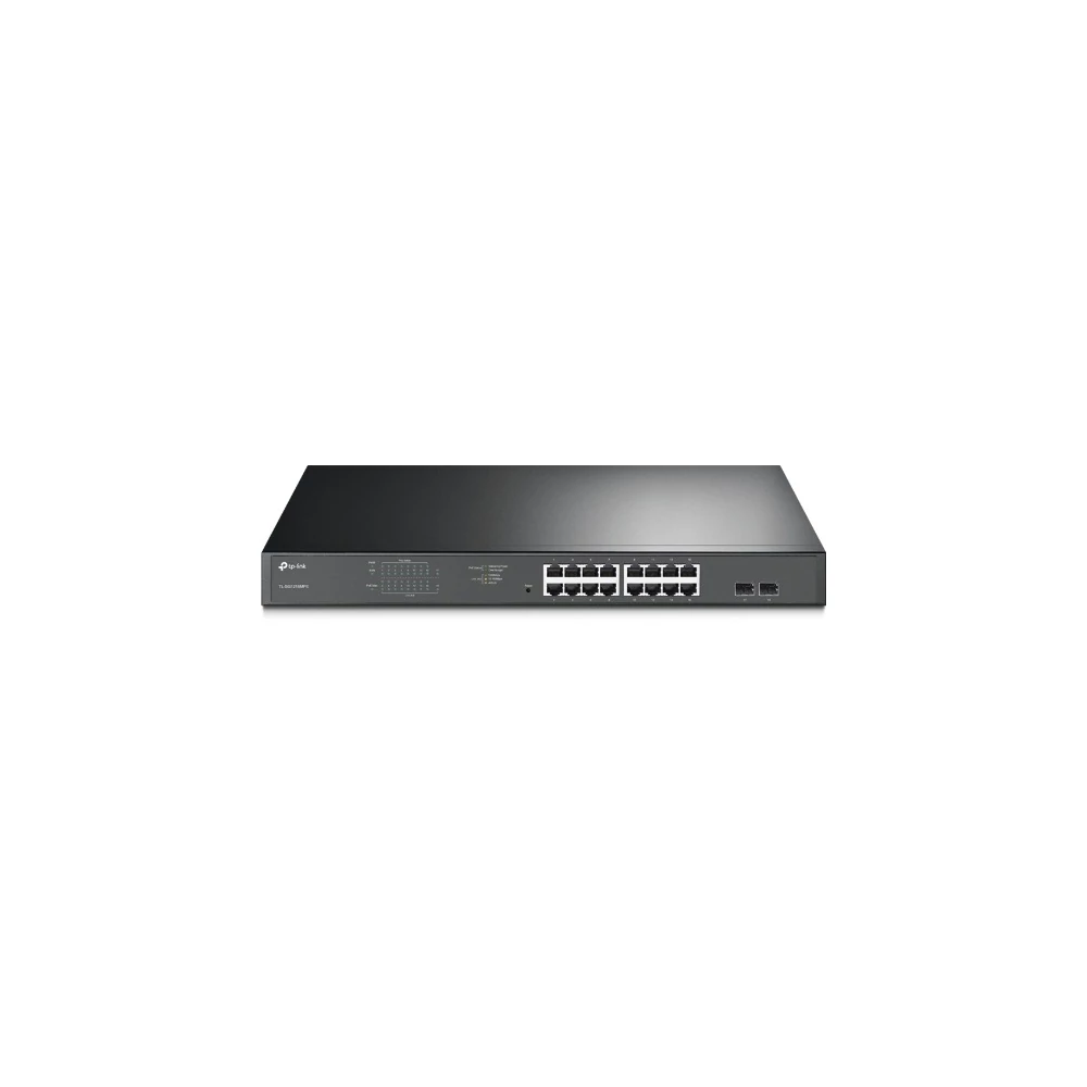 TP-Link Switch  PoE - TL-SG1218MPE (16 port 1Gbps; 16x at/af PoE port; 192W; 2x SFP)