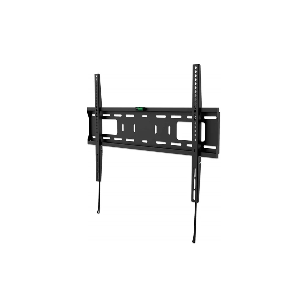 Manhattan TV állvány - Fali fix ultravékony TV állvány Fekete (max.VESA:600x400)(37"-70"-ig) 50kg teherbírás