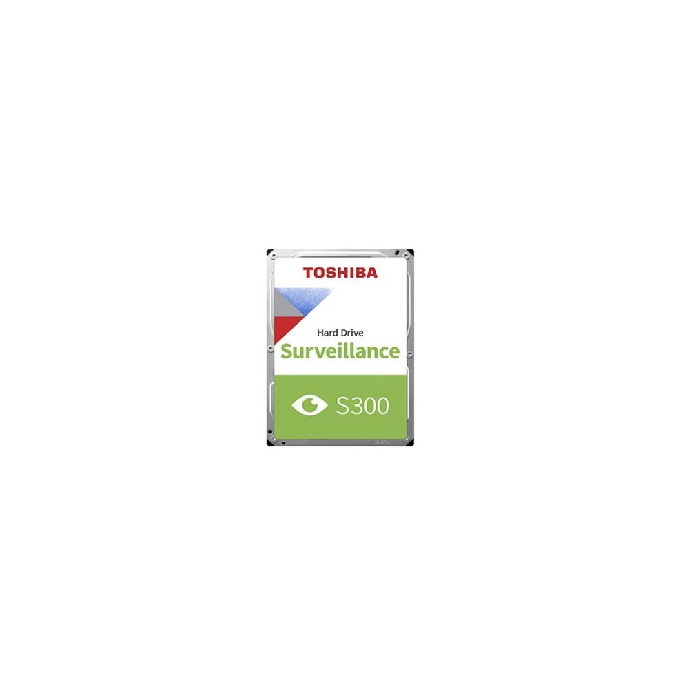 Toshiba Belső HDD 3.5" - S300 Surveillance 2TB (Bulk; Biztonságtechnikai rögzítőkbe; 128MB / 5400RPM)