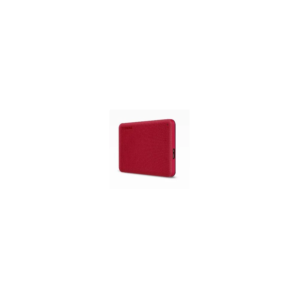 Toshiba Külső HDD 2.5" - 4TB Canvio Advance Piros (USB3.0; ~5Gbps; NTFS)