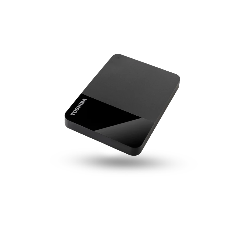 Toshiba Külső HDD 2.5" - 2TB Canvio Ready Fekete (USB3.0; ~5Gbps; NTFS/HFS+)
