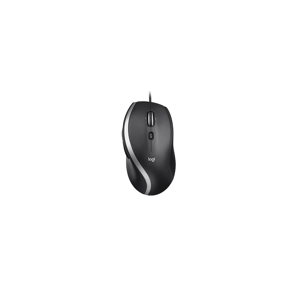 Logitech Egér - M500S ( Vezetékes, Optikai, Fekete, USB, 4000dpi)