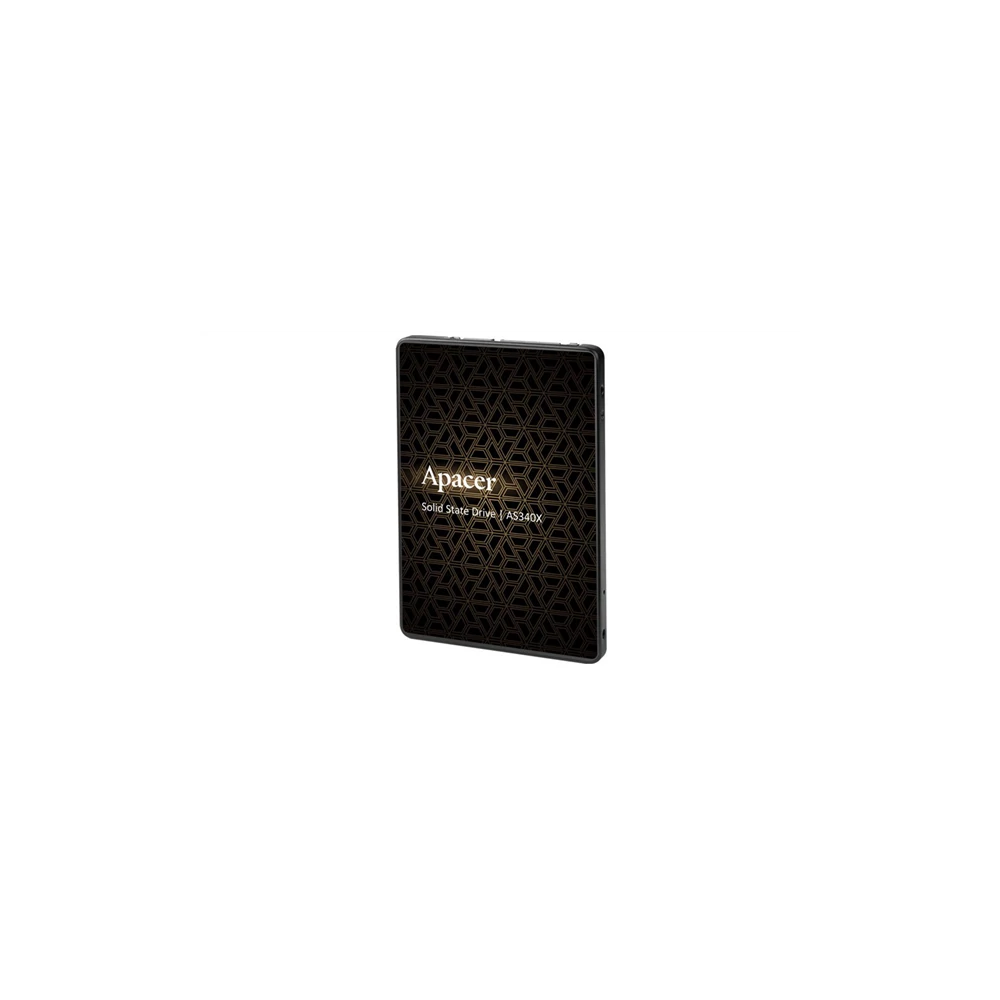 Apacer SSD AS340X Series Panther - 120GB AP120GAS340XC-1 (SATA3, Olvasás: 550 MB/s, Írás: 500 MB/s)