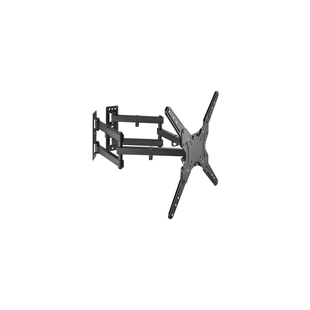 Equip TV Fali sarok konzol - 650328 (23"-55", Max.: 45kg, dönthető, forgatható, sarokba szerelhető, fekete)