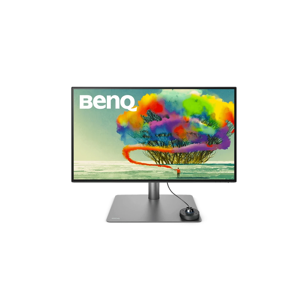 BenQ Monitor 27" - PD2725U (IPS, 16:9, 3840x2160, 5ms, 400cd/m2, 2xHDMI, DP, TH3, USB, Speaker, Pivot, mag.áll., VESA)