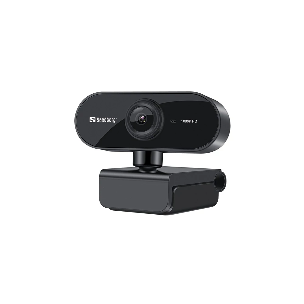 Sandberg Webkamera - USB Webcam Flex 1080P HD (1920x1080/30FPS, 2 Megapixel; USB 2.0; mikrofon)