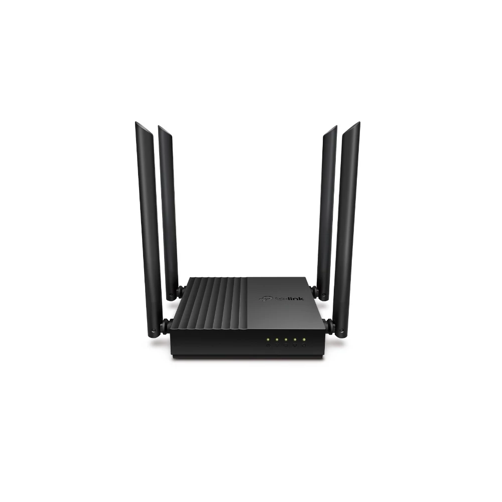 TP-Link Router WiFi AC1200 - Archer C64 (400Mbps 2,4GHz + 867Mbps 5GHz; 4port 1Gbps)