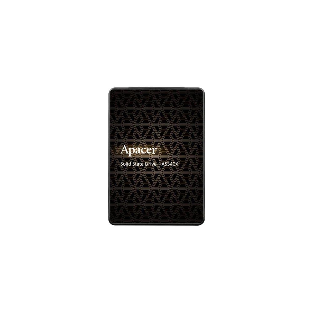 Apacer SSD AS340X Series Panther - 480GB AP480GAS340XC-1 (SATA3, Olvasás: 550 MB/s, Írás: 520 MB/s)