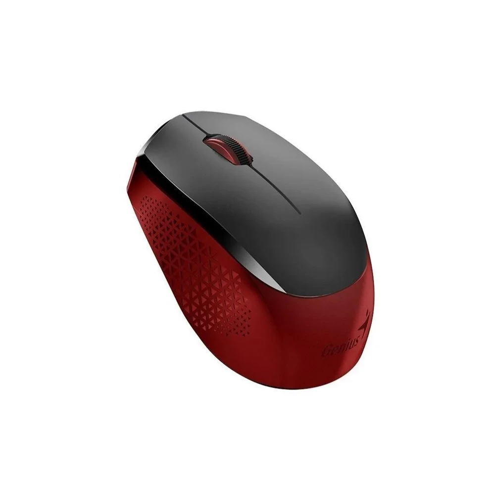 Genius Egér - NX-8000S (Vezeték nélküli, rádiós 2,4GHz, USB, 3 gomb, DPI, piros)