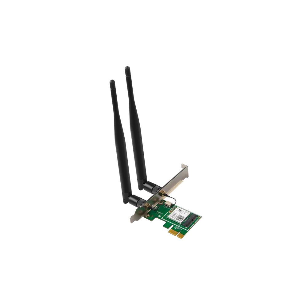 Tenda Hálózati adapter WiFi AX3000 - E30 (PCI-E; 574Mpbs 2.4GHz + 2402Mbps 5GHz; 2x5dBi Antenna)